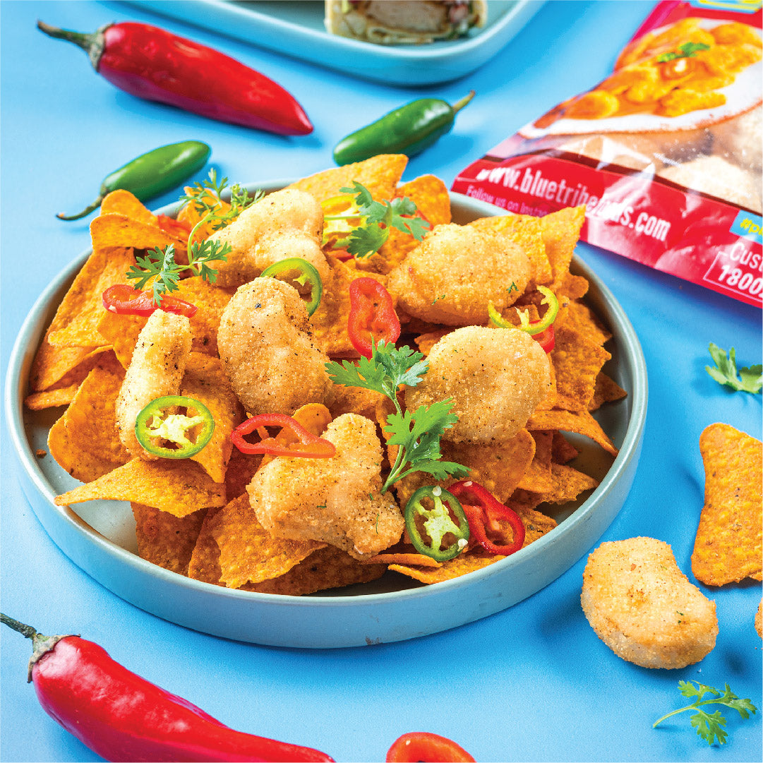 PlantBased Chicken Nuggets VS Chicken Nuggets Blue Tribe Foods