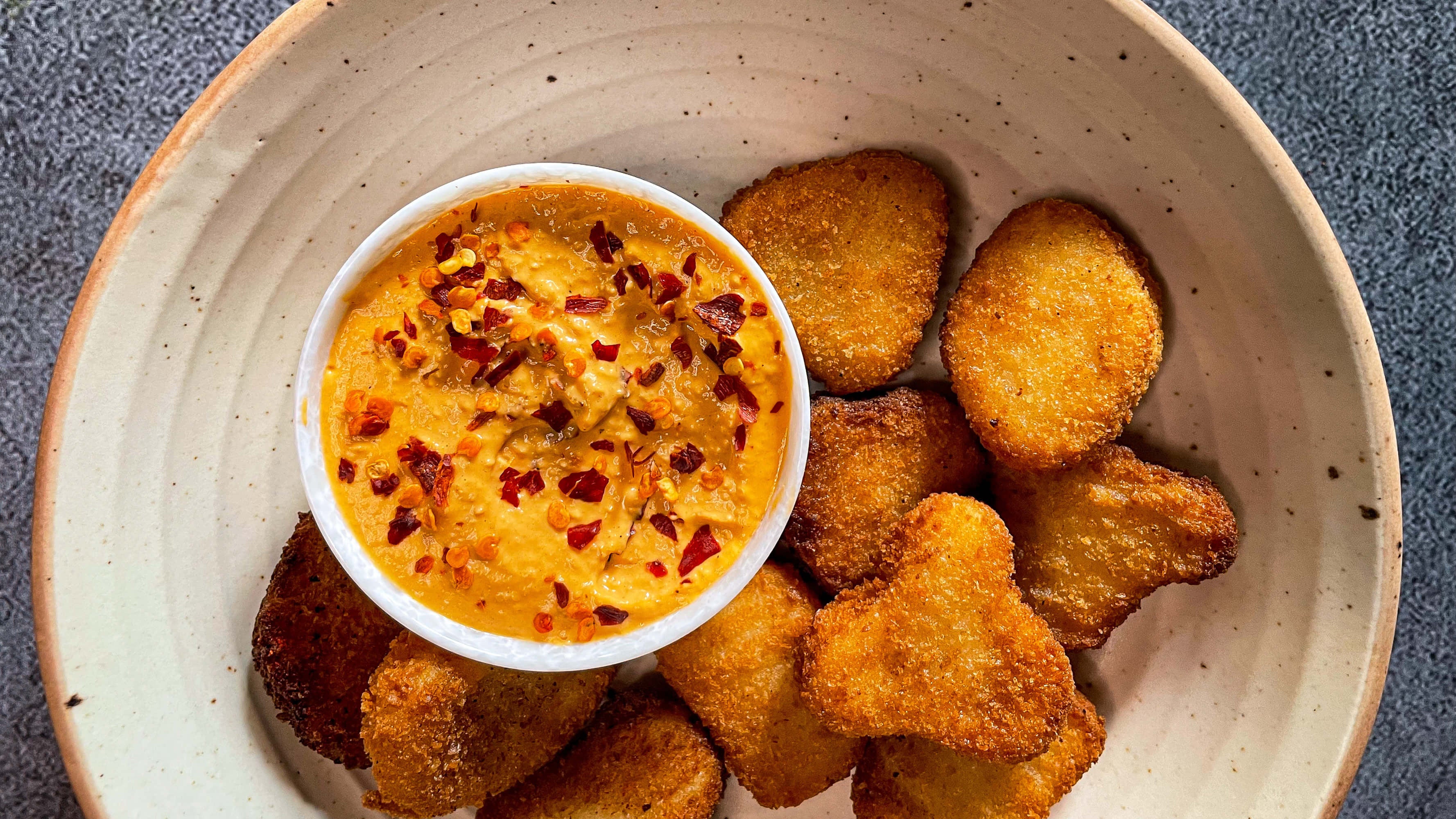 Vegan Roasted Bell Pepper Dip – Blue Tribe Foods