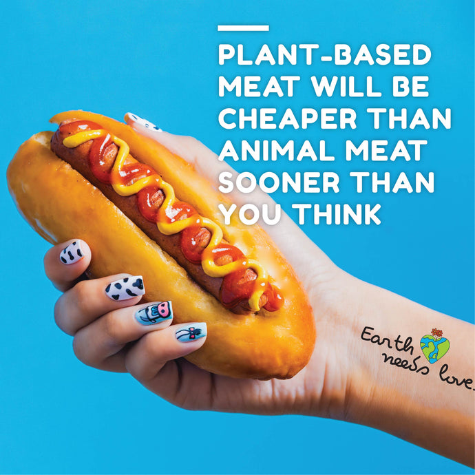 Plant-Based Meat Will be Cheaper Than Animal Meat Sooner Than You Think