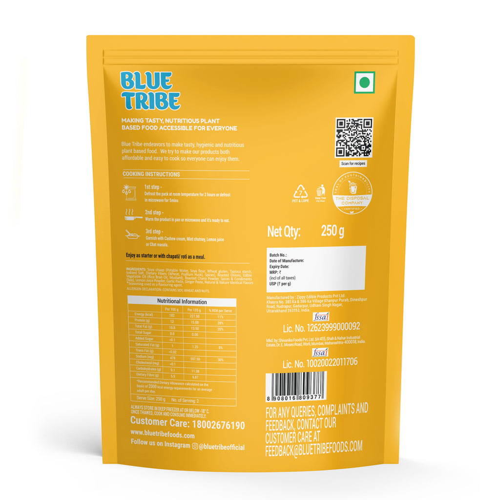 Ready to Eat - Tandoori Soya Chaap (250g)