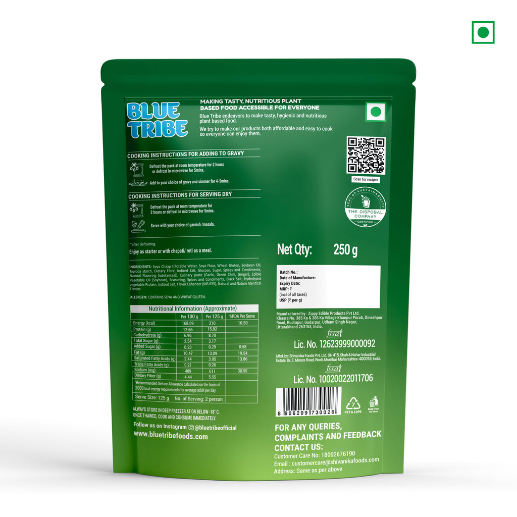 Ready to Eat - Hyderabadi Soya Chaap (250g)