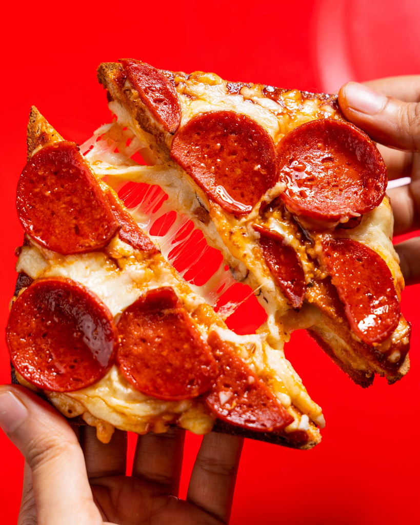 India's First Plant Based Pork Pepperoni Online Blue Tribe Foods